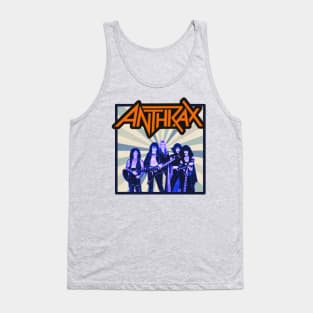Anthrax Retro 70s Style Tank Top
